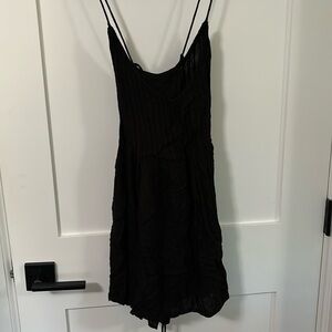 RVCA Tie Back Beach Coverup Dress